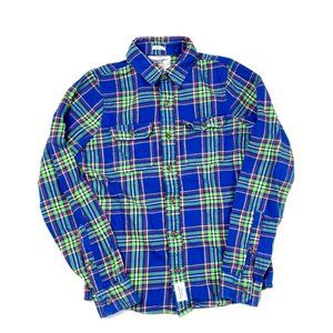 Abercrombie & Fitch Muscle Fit Flannel Shirt